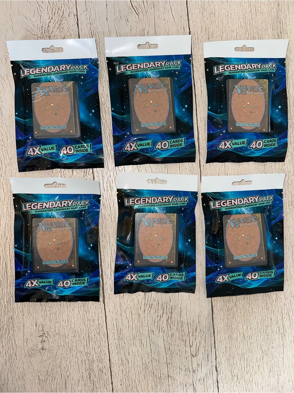 Magic: The Gathering Legendary Pack Mystery Booster Lot (6 Packs)